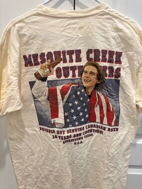 Mesquite Creek Outfitters Cream Graphic Back-Print Tee